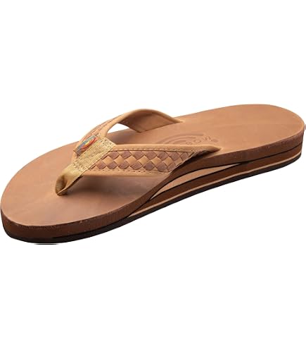 Amazon.com | Rainbow Sandals Mens Premier Leather Double Stack